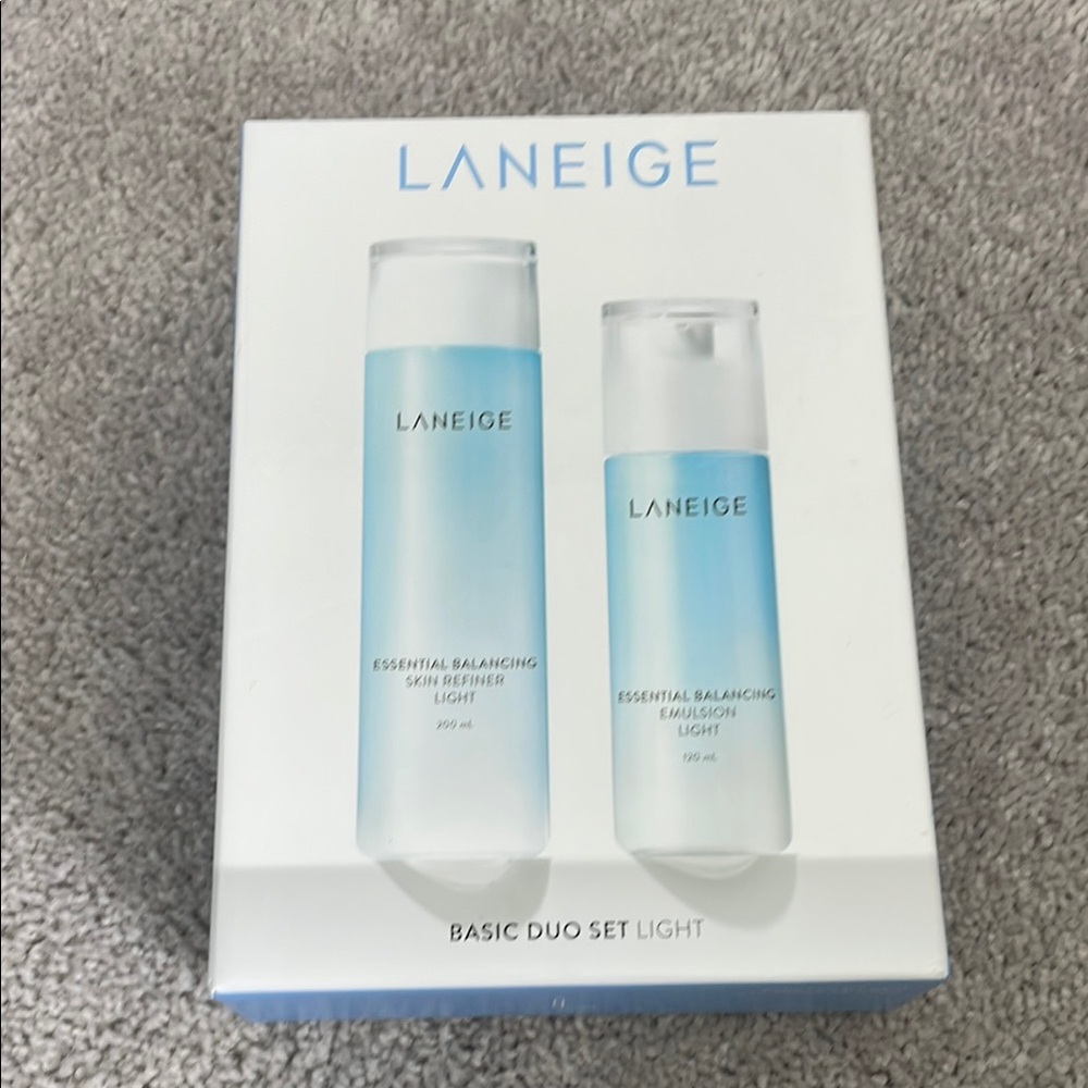 LANEIGE Basic Duo Set Light - Blue and White